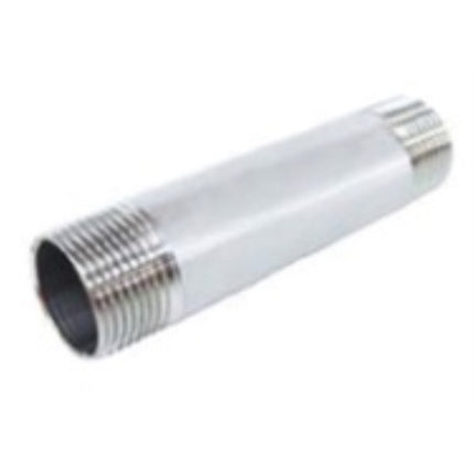 SANG-A Stainless Steel Pipe Fitting, Long Nipple SA-SLN3/8 10A (x5 pack)