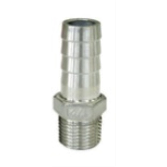SANG-A Stainless Steel Fitting (K), Hose Nipple SA-SHN1/4-8.0 8A-8.0 (x15 pack)