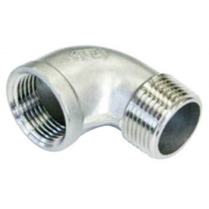 SANG-A Stainless Steel Fitting (C), Male-Female Elbow SA-SMFL1 1/2 40A