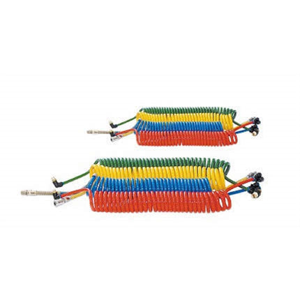 JISAN Coil Hose (Coupler, Blue) JS-PUC857A 8X5X7.5(Agrade)