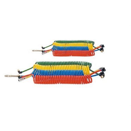 JISAN Coil Hose (Coupler, Blue) JS-PUC12810A 12X8X10(Agrade)