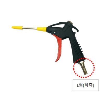 MAMMOTH Air Gun - Coupler (Lower Side), Straight BA100-L(S 100M,Korea-type coupler