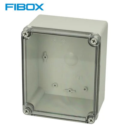 FIBOX Junction Box (Hi-Box), 170 x 140 x 95 mm, Indoor, Transparent ABS, H 95 T