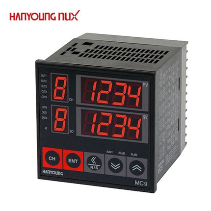 HANYOUNG Temperature Controller, Multi-Channel MC9-8RD04422