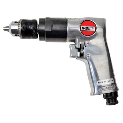 AIRTECH Air Drill BAD-705 3/8"(10MM) 1800rpm, 201mm 1.1Kg chisel,reverse rotation