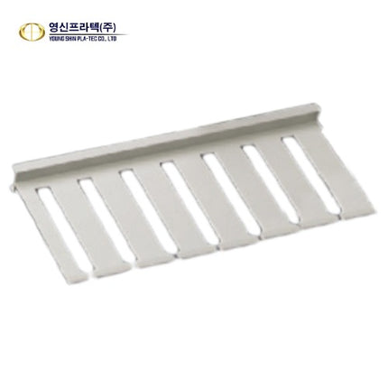 YOUNSHIN PLATEC Double Divider, 2 m, White, DW-O 80L W (Pack of 2)