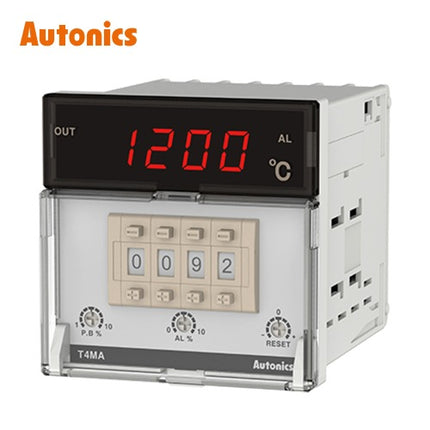 AUTONICS Temperature Controller, Digital Thumbwheel Switch Type T4MA-B4RP0C-N