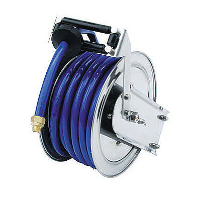 KORIL Water Hose Reel, Automatic (Stainless/Hot Water Cleaning) TWIS-1315W