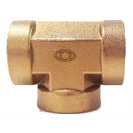 SANG-A Brass Fitting, Female Tee SA-BNUT 3/8 3/8 (x5 pack)
