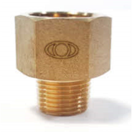 SANG-A Brass Fitting, Reducer SA-BNBR 1/2-1/2 1/2-1/2 (x10 pack)