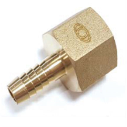 SANG-A Brass Fitting, Female Hose Nipple SA-BNHNF 1/4-11 1/4-11 (x50 pack)