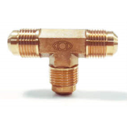 SANG-A Brass Fitting, Flare Tee SA-BNST 3/8-1/2 3/8-1/2 (x20 pack)