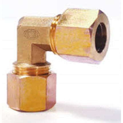 SANG-A Brass Fitting, Ring Union Elbow SA-BNRRL 5/16 5/16 (x50 pack)