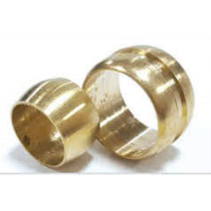 SANG-A Brass Fitting, Ring Sleeve SA-BNRS 3/16 3/16 (x100 pack)