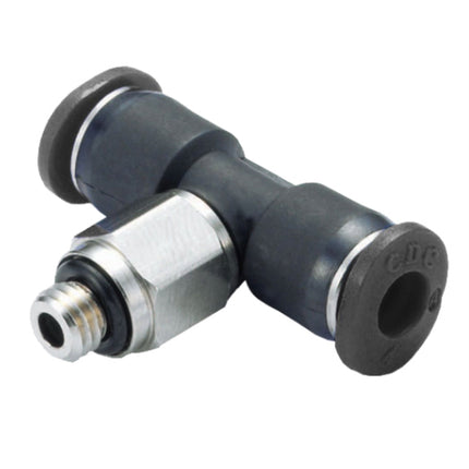CDC Compact Push-In Fitting CDC-PT04-M6C 04XM6 (x10 pack)