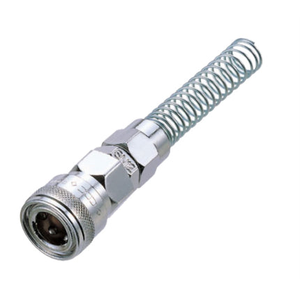 CDC Air Coupler, Steel CDC-SN08 HOSE-SIZE 6.7∅ (x4 pack)
