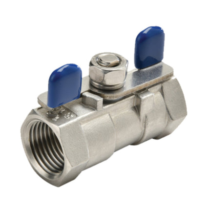 CDC Ball Valve, Stainless Steel CDC-1PC-SB-B3/8"(10A 3/8"(10A) (x25 pack)