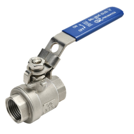 CDC Ball Valve, Stainless Steel CDC-2PC-SB-F1-1/2"(40A 1/2"(40A) (x2 pack)