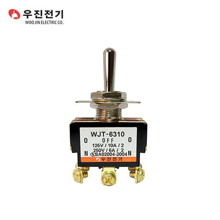 WOOJIN Toggle Switch, Maintained WJT-6310C
