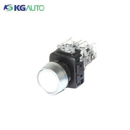 KG AUTO Push Button Switch, Non-Illuminated, Ø22mm, Black, Maintained, KGF-HA2BR 2a2b