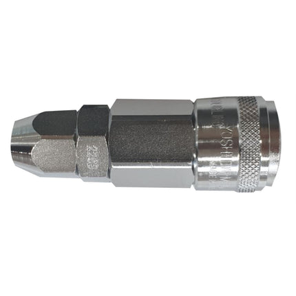YOSHIDA Air Nut Coupler NL-22SB(=200-65SN hose use 10ø,socket type