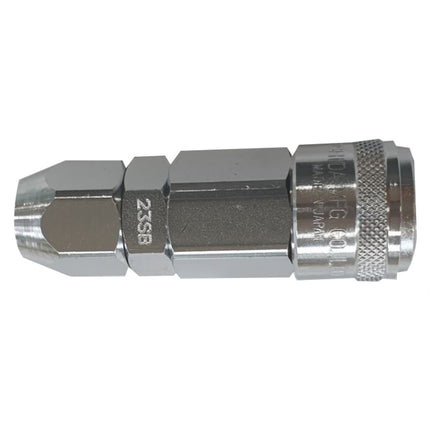 YOSHIDA Air Nut Coupler NL-23SB(=200-85SN hose use 12ø,socket type
