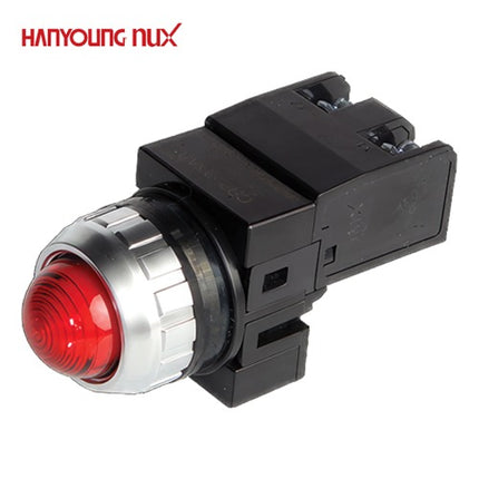 HANYOUNG Pilot Lamp, Ø25, Red, 12V/24V AC/DC CRP-25DR