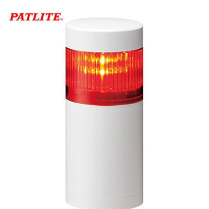 PATLITE Signal Tower Light, LED, 1-Tier, Red, DC24V LR6-102QJNW-R