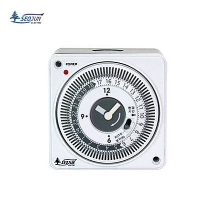 SEOJUN Mechanical Time Switch, Flush Mount, 3W SJP-E16