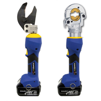 KLAUKE 6-Ton Cordless Crimper + Cutter Combo EKM6022CL+32CL 6ton16~300㎟low140 times3.2kg/1.5ton, max dia.32mm2.2kg