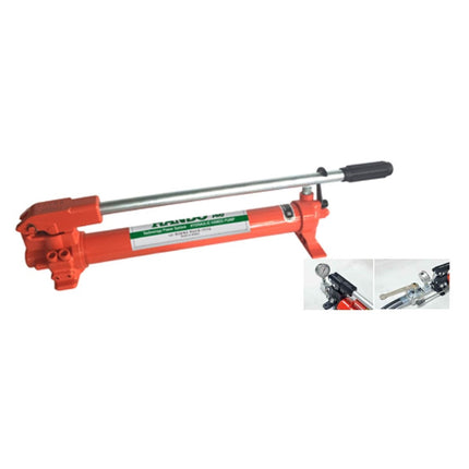 HANDO Hydraulic Jack Hand Pump with Gauge HP-1BG 1B-700KG (700BAR/800CC), gauge 63dia. 1000BAR
