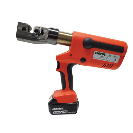 DAEJIN Cordless Hydraulic Threaded Rod Cutter (Makita Type), Bare Tool TBBC-12 size :(383*332*80MM)weight 4.2KG output 4.5T,operating range(1/2,3/8)