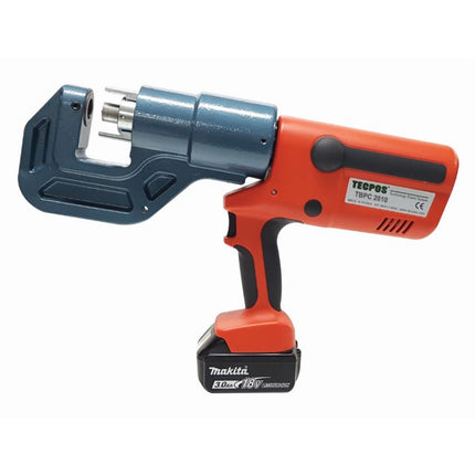 DAEJIN Cordless Hydraulic Punching Tool (Makita Type), Bare Tool TBPC-2010 20.5ø(punching dia.),punching thickness10mm,punching depth50mm,24T,10.8KG,punching dies(10.5,13.5,17.5,20.5ø)