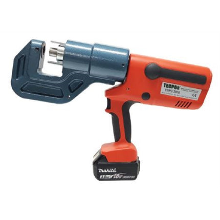 DAEJIN Cordless Hydraulic Punching Tool (Makita Type), Bare Tool TBPC-1710C 17.5ø(punching dia.),punching thickness10mm,punching depth50mm,24T,10.8KG,punching dies(10.5,13.5,17.5ø)