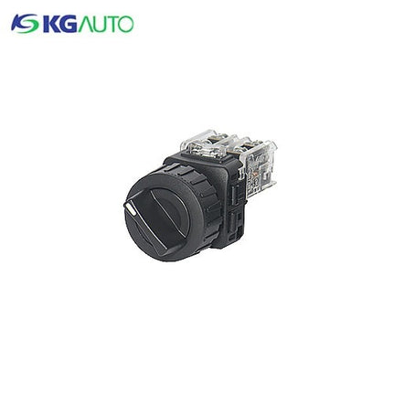 KG AUTO Selector Switch, 2-Position, Plastic, Flush Mount, Ø30, Spring Return, KGS-Y2R1 1a1b