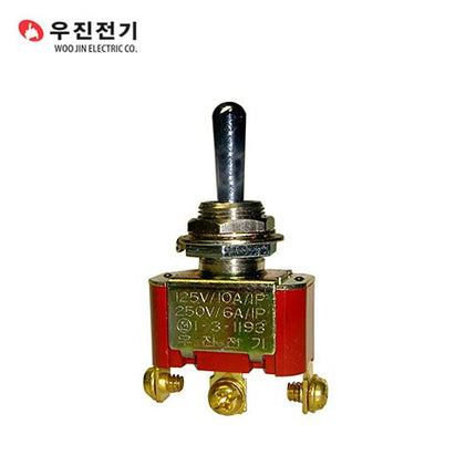 WOOJIN Toggle Switch, Momentary WJT-3310CMG