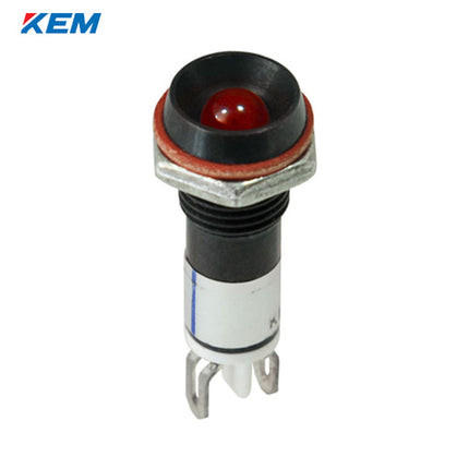 KEM KEM LED Indicator Light, Ø8, Standard-Brightness, DC3V, Red KLJS-08D03R