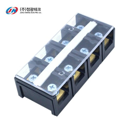 JUNGKWANGTECH Fixed Terminal Block, 150A, 4P (Pack of 10) JK-FT-150-4