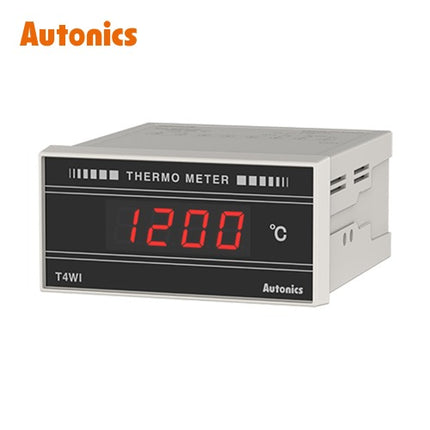 AUTONICS Temperature Controller, Digital Display Only T4WI-N4NJ8F-N