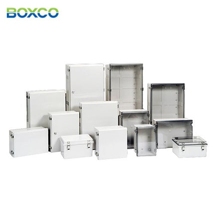 BOXCO Terminal Box, Plastic Enclosure, Hinge Type, H Series, L Design (Sold Individually)