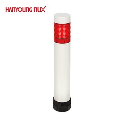 HANYOUNG Signal Tower Light, Steady Only, 1-Tier STE025-D511N