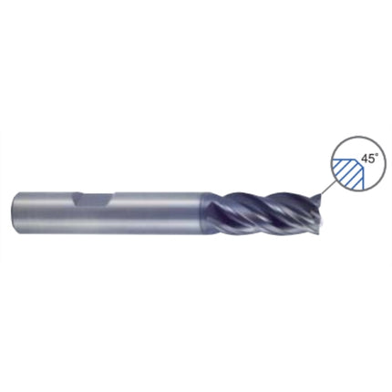 YG-1 V7 PLUS 4-Flute Square (Plain) VCE4-100P D10X10X22X72 (GMF56100)