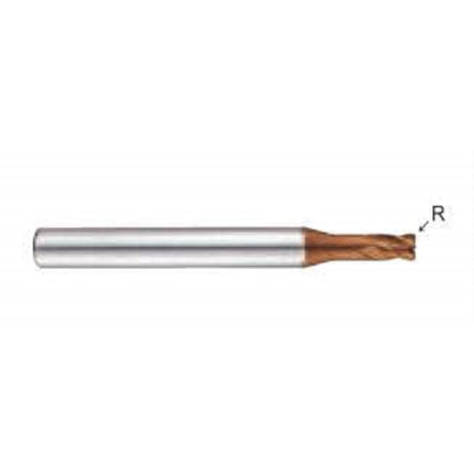 YG-1 NX-5070 Long Neck Radius End Mill 4F NXCRE4-10R2-NX D10.0(R2.0)X10X15(25)X75 (SGNF0610020)