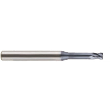 YG-1 4G MILLS Rib Radius End Mill, 4F 4SRICRE4-025R0.2-30 D2.5(R0.2)X4X4(30)X70 (SEME640250230)