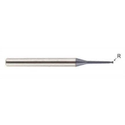 YG-1 4G MILLS Taper Neck Radius End Mill, 2F 4SCTRE2-020R02-30-1˚ D2(R0.2)X4X2(30)X70(1˚) (SEME62020020130)