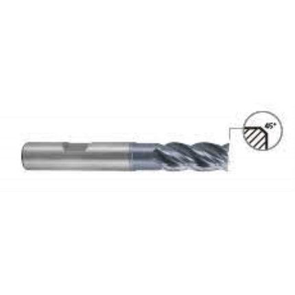 YG-1 V7 PLUS 4-Flute Long Neck Square (Flat Shank) V7CE4-120PF