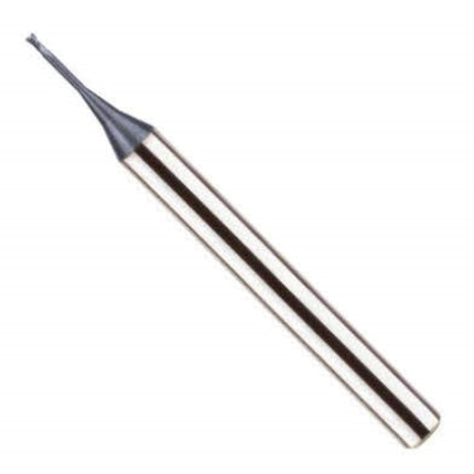 YG-1 4G MILL Long Neck Radius End Mill, 2F 4SXCRE2-004R01-1 D0.4(R0.1)X4X0.6(1)X40 (SEME610040101)