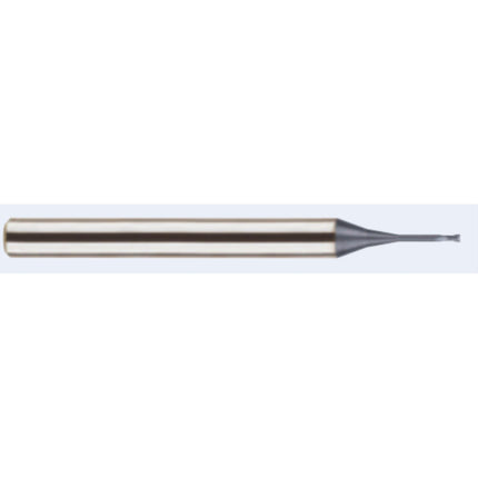 YG-1 4G MILL Long Neck Radius End Mill, 2F 4SXCRE2-004R005-015 D0.4(R0.05)X4X0.6(1.5)X40 (SEME61004005015)