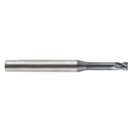 YG-1 4G MILL Long Neck Radius End Mill, 4F MPH 4SRICRE4-080R03-100 D8(R0.3)X8X20(35)X100 (SEME6408003100)