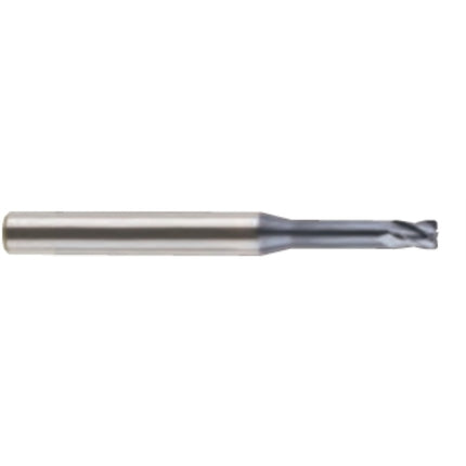 YG-1 4G MILL Long Neck Radius End Mill, 4F 4SRICRE4-015R02-16 D1.5(R0.2)X4X2.3(16)X50 (SEME640150216)